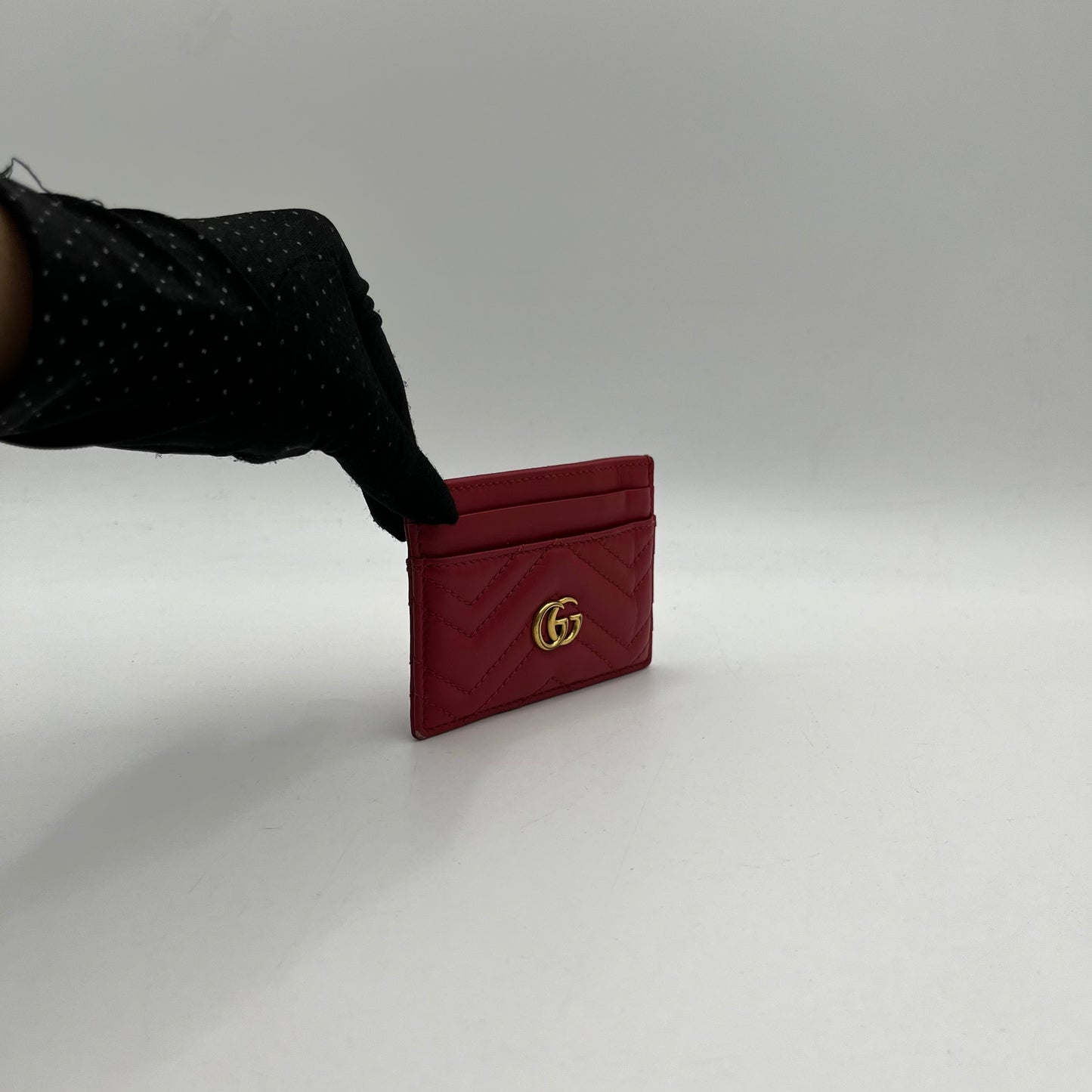 Gucci Red Marmont Cardcase