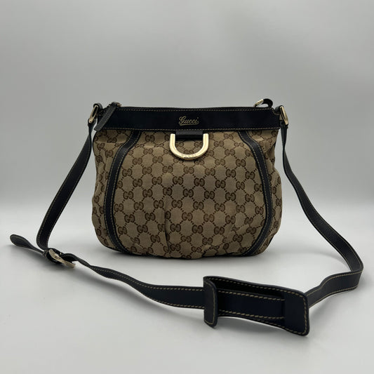 Gucci Monogram Canvas Abbey D-Ring Crossbody