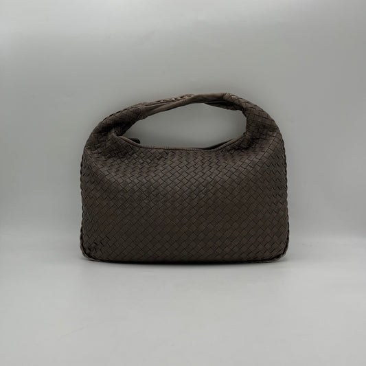 Bottega Veneta Brown Intrecciato Shoulder Bag