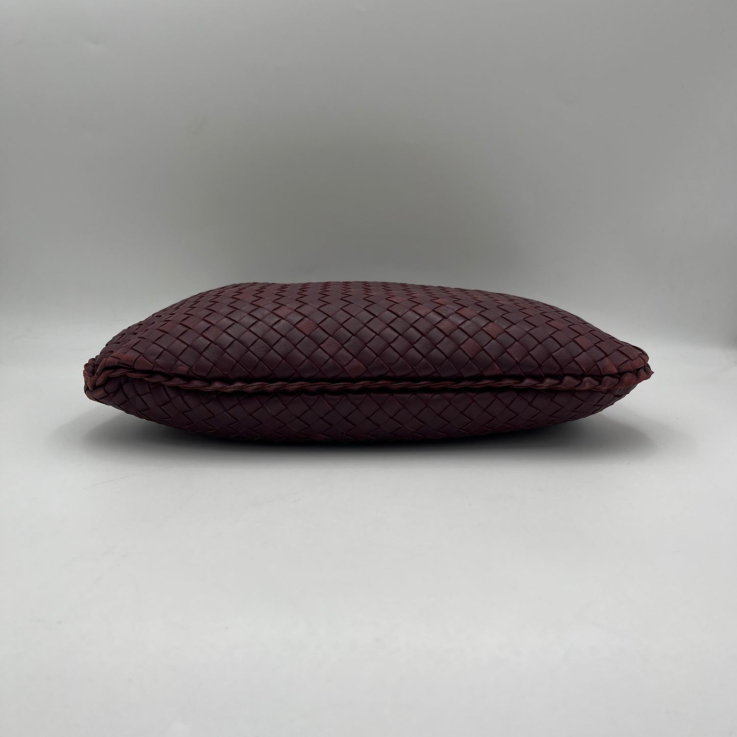 Bottega Veneta Eggplant Purple Intrecciato Hobo Bag
