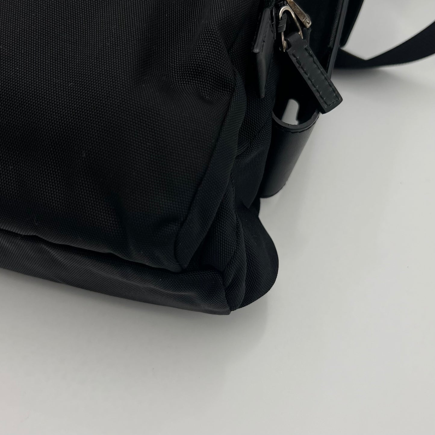Gucci Black Nylon Hobo Shoulder Crossbody